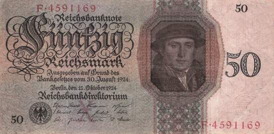 50 Mark 1924 ro.170a